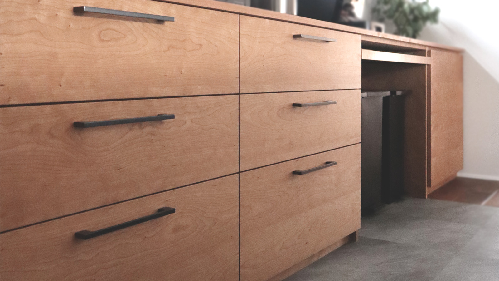 滋賀県高島市の木工所、studio memeの制作事例 キッチン